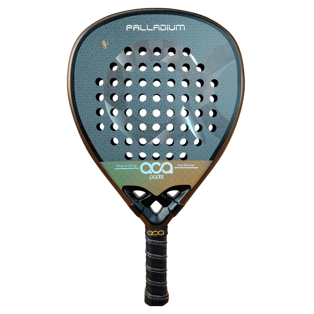 Palladium Gold — ACA's flagship diamond-shaped power racket